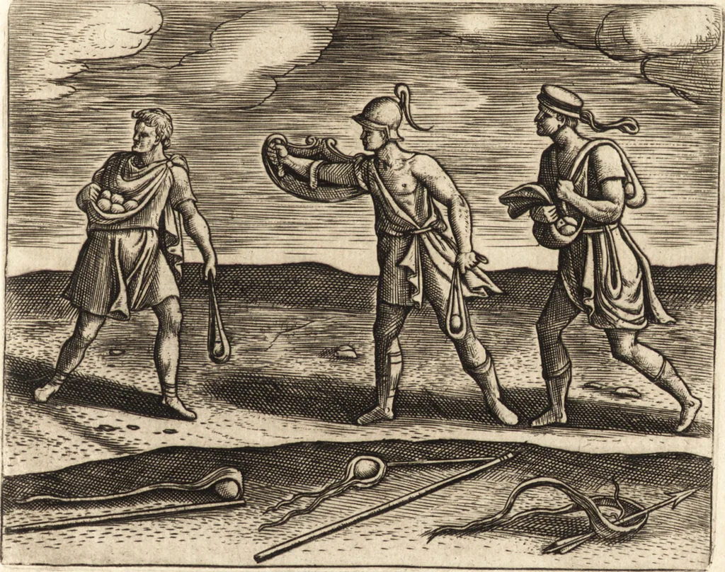 An illustration from Ivsti LipsI Poliorceticon, siue, De machinis, tormentis, telis, libri qvinqve : ad historiarum lucem, 1605, leaf 208