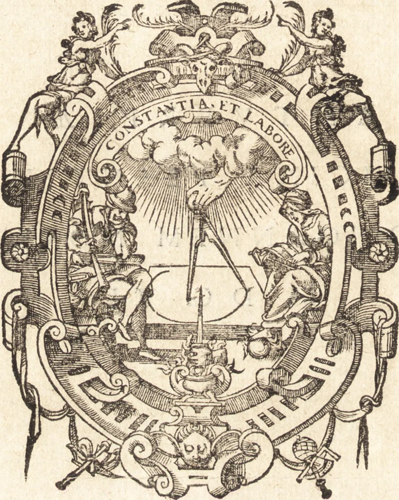 An illustration from Ivsti LipsI Poliorceticon, siue, De machinis, tormentis, telis, libri qvinqve : ad historiarum lucem, 1605, leaf 265