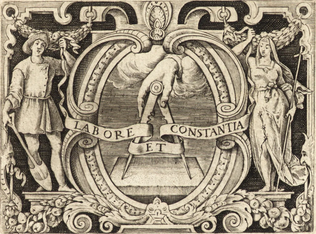 An illustration from Ivsti LipsI Poliorceticon, siue, De machinis, tormentis, telis, libri qvinqve : ad historiarum lucem, 1605, leaf 40