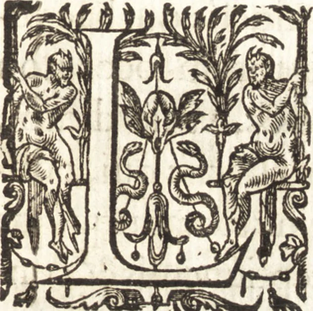 An illustration from Ivsti LipsI Satvrnalivm sermonvm libri dvo, qvi de gladiatoribvs, 1604, leaf 12