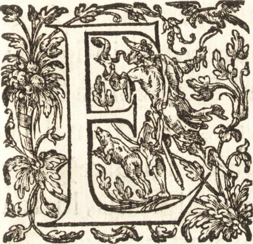 An illustration from Ivsti LipsI de vesta et vestalibvs syntagma, 1609, leaf 6