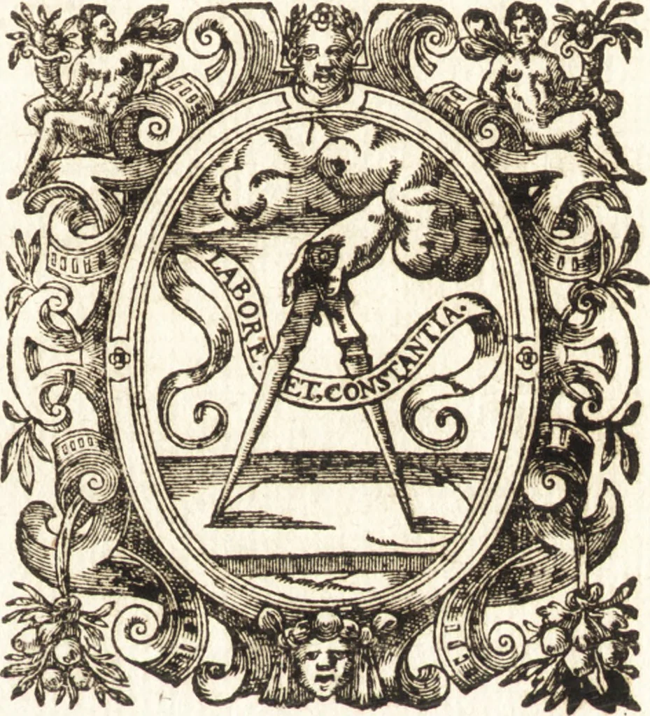 An illustration from Ivsti LipsI de vesta et vestalibvs syntagma, 1609, leaf 74