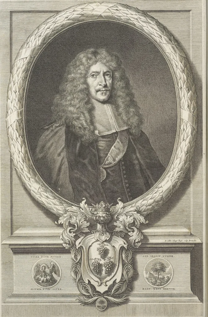 An illustration from Joachimi de Sandrart, à Stockau ... Academia nobilissimae artis pictoriae, sive, De veris & genuinis hujusdem proprietatibus, theorematibus, secretis atque requisitis aliis ... : unà cum artificum tam Aegyptiorum, Graecorum & Romanorum, quàm Italorum, Gallorum, Anglorum, Germanorum, Belgarum, aliorumq[ue] ... vitis atque encomiis ... : eorundemque plusquàm ducentis iconibus ... aere expressis, erecta atq[ue] publicata, 1683, leaf 11