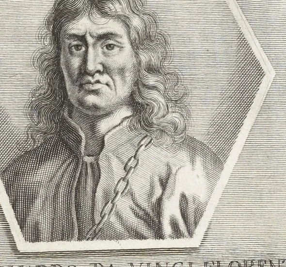 An illustration from Joachimi de Sandrart, à Stockau ... Academia nobilissimae artis pictoriae, sive, De veris & genuinis hujusdem proprietatibus, theorematibus, secretis atque requisitis aliis ... : unà cum artificum tam Aegyptiorum, Graecorum & Romanorum, quàm Italorum, Gallorum, Anglorum, Germanorum, Belgarum, aliorumq[ue] ... vitis atque encomiis ... : eorundemque plusquàm ducentis iconibus ... aere expressis, erecta atq[ue] publicata, 1683, leaf 174