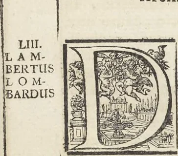 An illustration from Joachimi de Sandrart, à Stockau ... Academia nobilissimae artis pictoriae, sive, De veris & genuinis hujusdem proprietatibus, theorematibus, secretis atque requisitis aliis ... : unà cum artificum tam Aegyptiorum, Graecorum & Romanorum, quàm Italorum, Gallorum, Anglorum, Germanorum, Belgarum, aliorumq[ue] ... vitis atque encomiis ... : eorundemque plusquàm ducentis iconibus ... aere expressis, erecta atq[ue] publicata, 1683, leaf 328