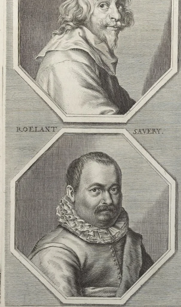 An illustration from Joachimi de Sandrart, à Stockau ... Academia nobilissimae artis pictoriae, sive, De veris & genuinis hujusdem proprietatibus, theorematibus, secretis atque requisitis aliis ... : unà cum artificum tam Aegyptiorum, Graecorum & Romanorum, quàm Italorum, Gallorum, Anglorum, Germanorum, Belgarum, aliorumq[ue] ... vitis atque encomiis ... : eorundemque plusquàm ducentis iconibus ... aere expressis, erecta atq[ue] publicata, 1683, leaf 392