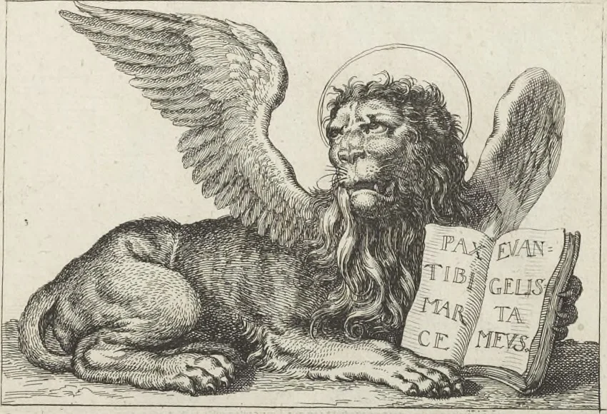 An illustration from Joachimi de Sandrart, à Stockau ... Academia nobilissimae artis pictoriae, sive, De veris & genuinis hujusdem proprietatibus, theorematibus, secretis atque requisitis aliis ... : unà cum artificum tam Aegyptiorum, Graecorum & Romanorum, quàm Italorum, Gallorum, Anglorum, Germanorum, Belgarum, aliorumq[ue] ... vitis atque encomiis ... : eorundemque plusquàm ducentis iconibus ... aere expressis, erecta atq[ue] publicata, 1683, leaf 8