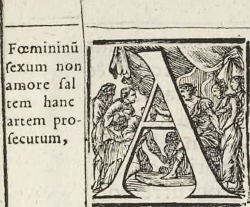 An illustration from Joachimi de Sandrart, à Stockau ... Academia nobilissimae artis pictoriae, sive, De veris & genuinis hujusdem proprietatibus, theorematibus, secretis atque requisitis aliis ... : unà cum artificum tam Aegyptiorum, Graecorum & Romanorum, quàm Italorum, Gallorum, Anglorum, Germanorum, Belgarum, aliorumq[ue] ... vitis atque encomiis ... : eorundemque plusquàm ducentis iconibus ... aere expressis, erecta atq[ue] publicata, 1683, leaf 134