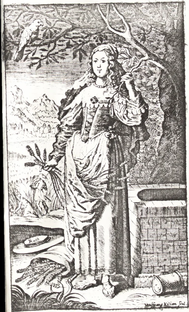 An illustration from Joannis Bisselii, e Societate Jesu, Deliciae aestatis, 1644, leaf 412