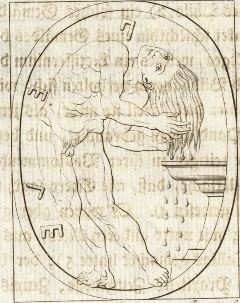An illustration from Johann Winkelmanns Geschichte der Kunst des Alterthums, 1776, leaf 333