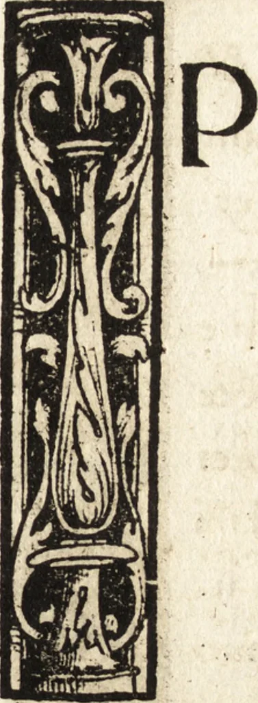 An illustration from Libellus valde doctus elegans, & vtilis, multa et varia scribendarum literarum genera complectens, 1564, leaf 10