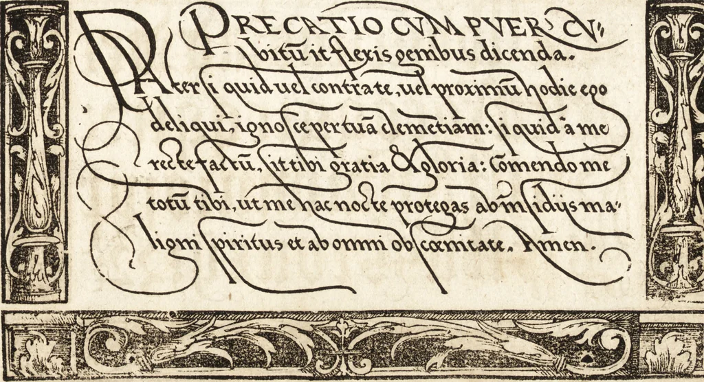 An illustration from Libellus valde doctus elegans, & vtilis, multa et varia scribendarum literarum genera complectens, 1564, leaf 14