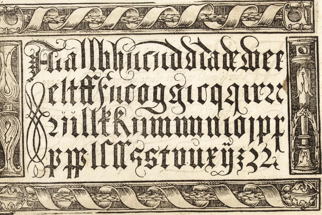 An illustration from Libellus valde doctus elegans, & vtilis, multa et varia scribendarum literarum genera complectens, 1564, leaf 15