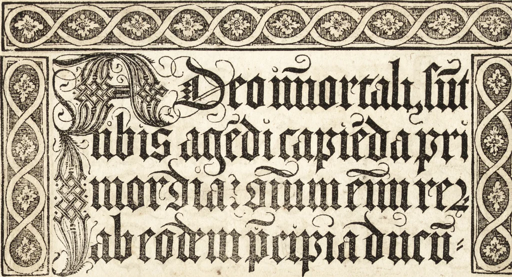 An illustration from Libellus valde doctus elegans, & vtilis, multa et varia scribendarum literarum genera complectens, 1564, leaf 16
