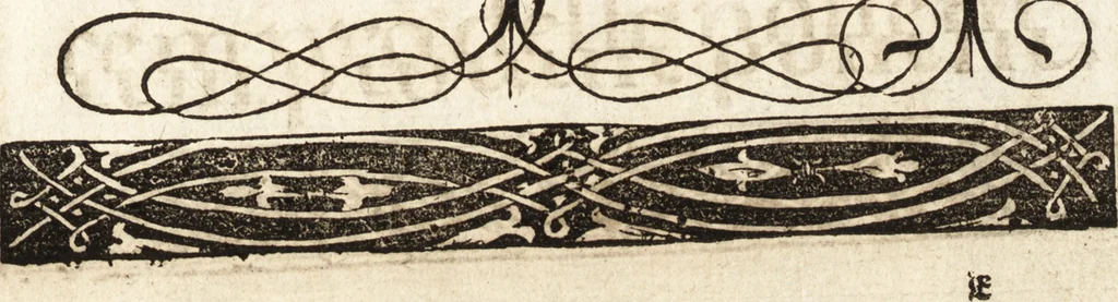 An illustration from Libellus valde doctus elegans, & vtilis, multa et varia scribendarum literarum genera complectens, 1564, leaf 32