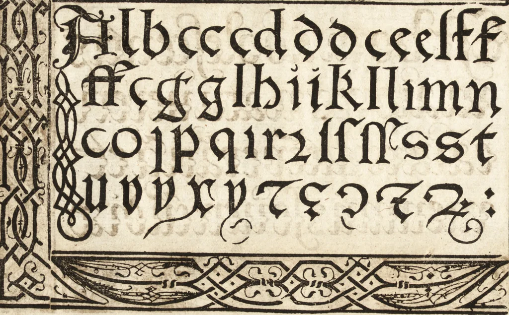 An illustration from Libellus valde doctus elegans, & vtilis, multa et varia scribendarum literarum genera complectens, 1564, leaf 35
