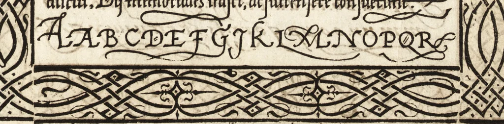 An illustration from Libellus valde doctus elegans, & vtilis, multa et varia scribendarum literarum genera complectens, 1564, leaf 64
