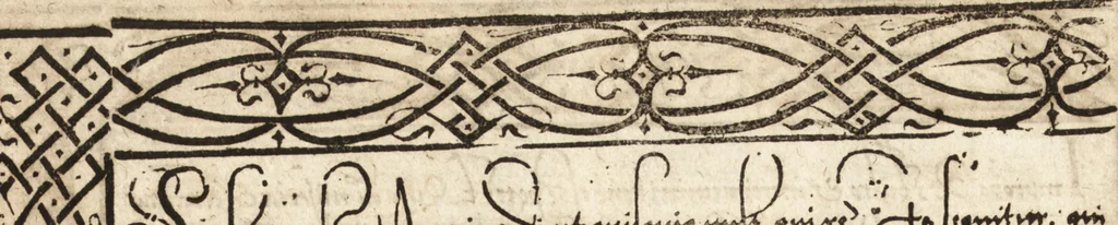 An illustration from Libellus valde doctus elegans, & vtilis, multa et varia scribendarum literarum genera complectens, 1564, leaf 77