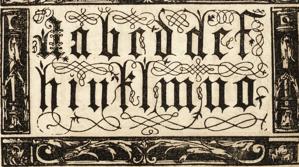 An illustration from Libellus valde doctus elegans, & vtilis, multa et varia scribendarum literarum genera complectens, 1564, leaf 92