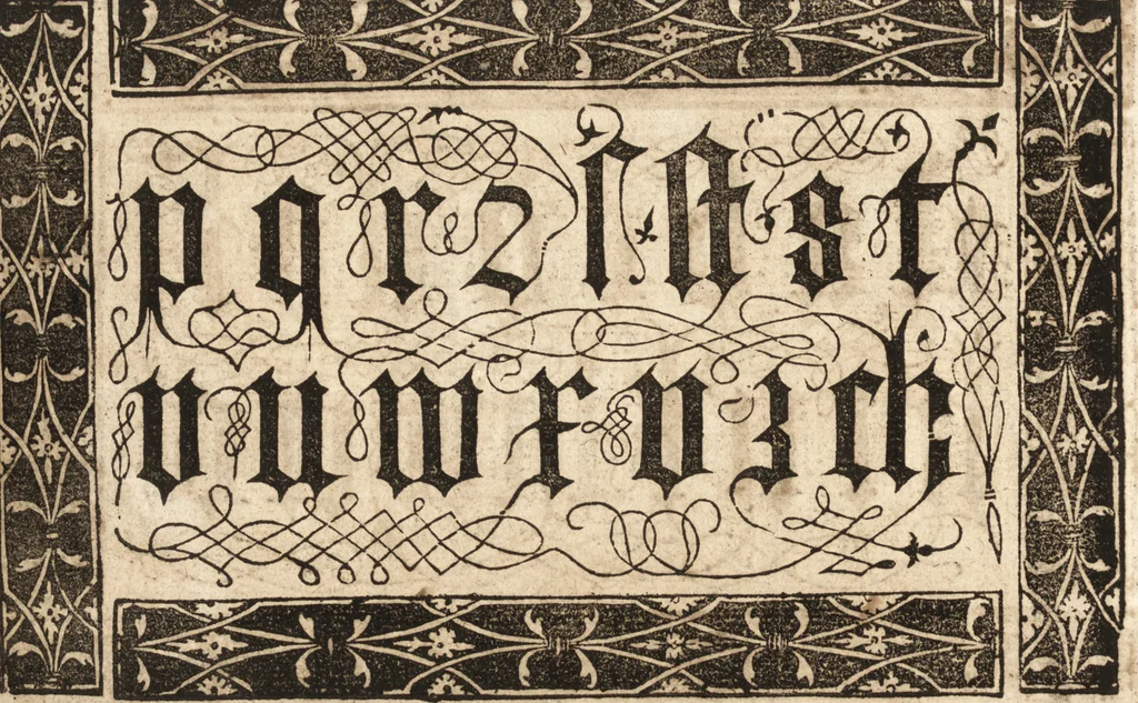 An illustration from Libellus valde doctus elegans, & vtilis, multa et varia scribendarum literarum genera complectens, 1564, leaf 93