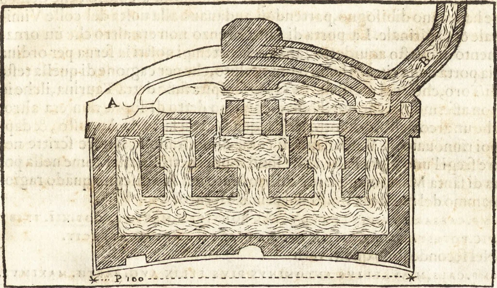 An illustration from Libri qvattro dell'antichita della citta di Roma : raccolte sotto brevita da diversi antichi et moderni scrittori, 1565, leaf 112