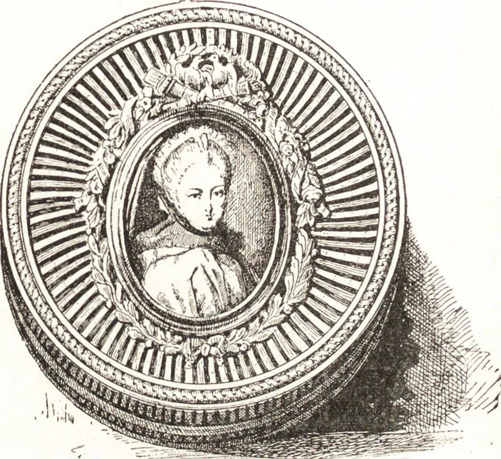 An illustration from Le livre des collectionneurs, 1885, leaf 146