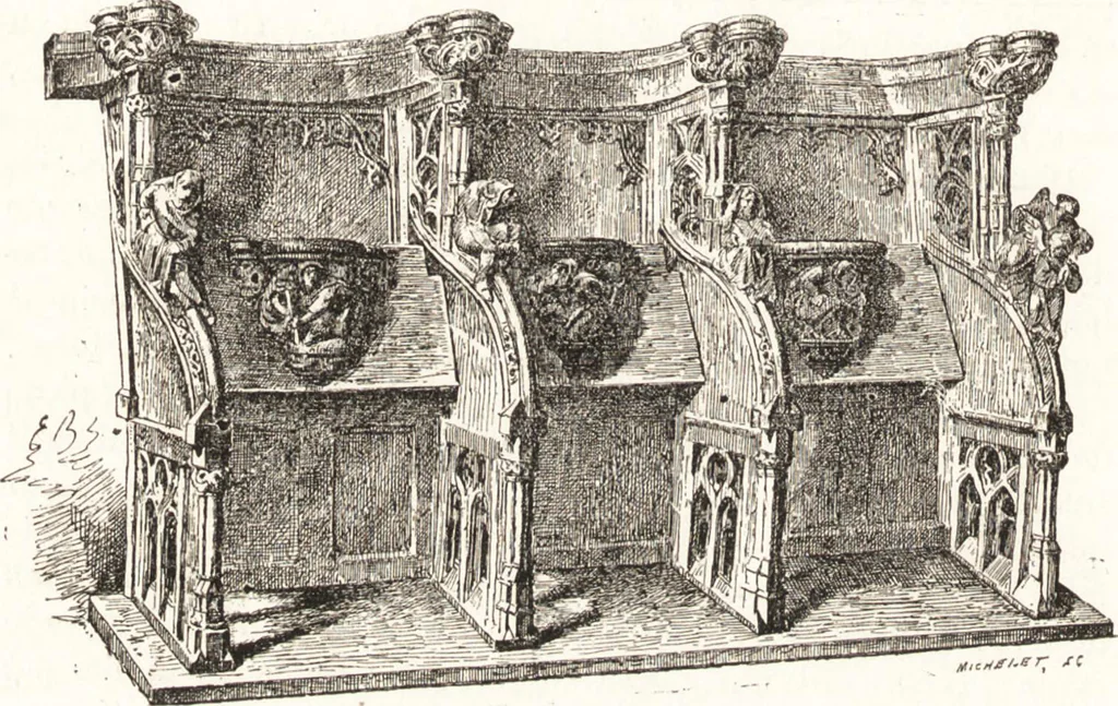 An illustration from Le livre des collectionneurs, 1885, leaf 35