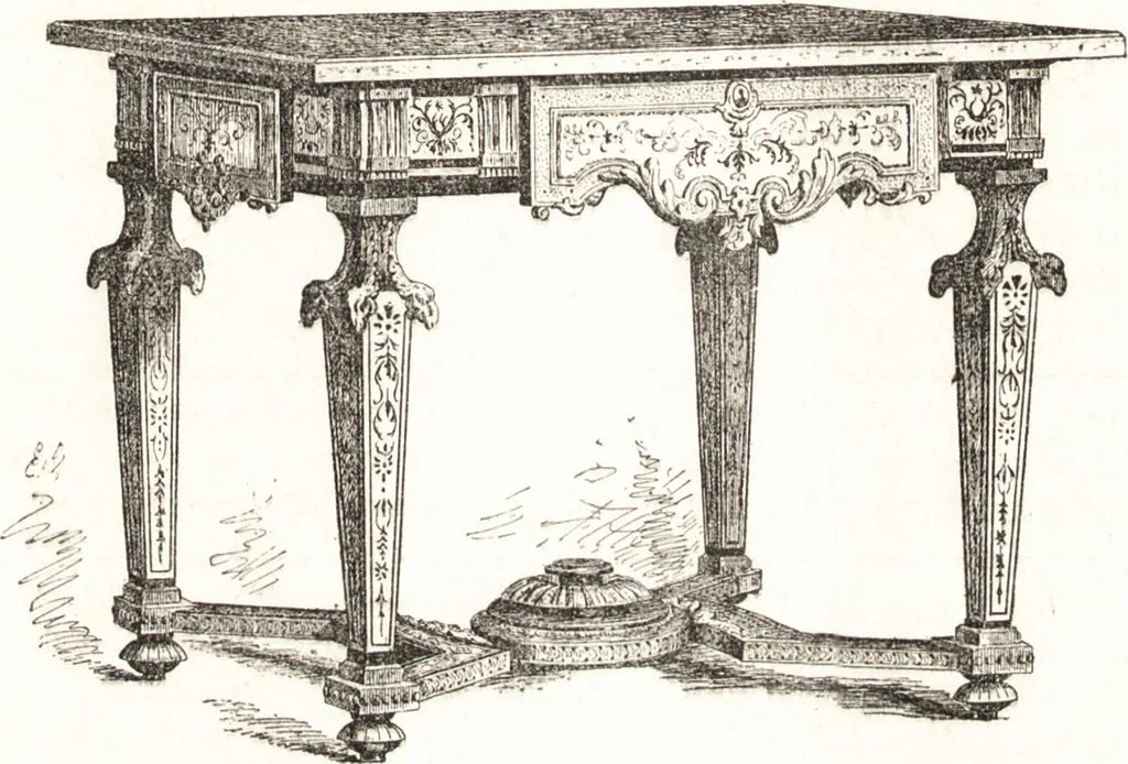 An illustration from Le livre des collectionneurs, 1885, leaf 42