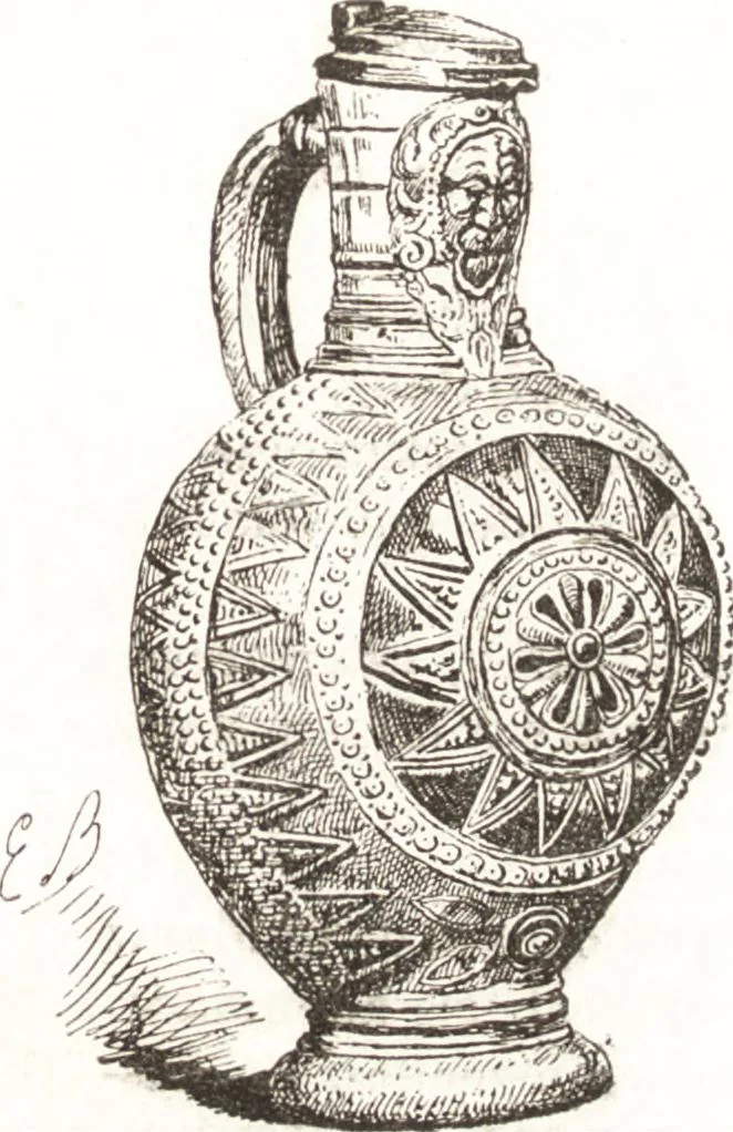 An illustration from Le livre des collectionneurs, 1885, leaf 460