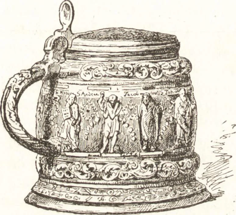 An illustration from Le livre des collectionneurs, 1885, leaf 465