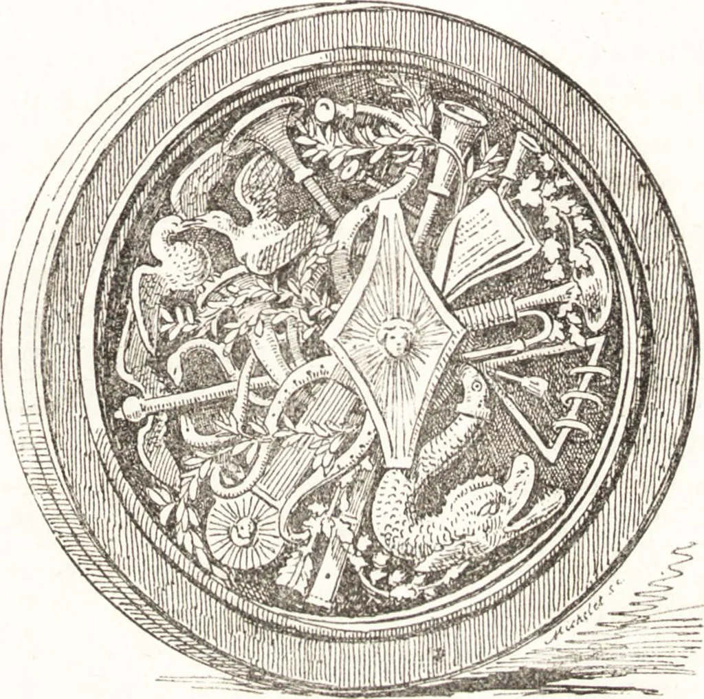 An illustration from Le livre des collectionneurs, 1885, leaf 670