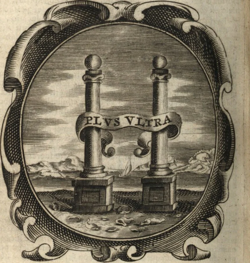 An illustration from Lucis euangelicae sub velum sacrorum emblematum reconditae, pars tertia : hoc est, caeleste pantheon, sive caelum novum in festa et gesta sanctorum totius anni, selectâ historiâ, & morali doctrinâ, 1659, leaf 1181