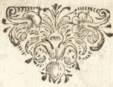 An illustration from Lucis euangelicae sub velum sacrorum emblematum reconditae, pars tertia : hoc est, caeleste pantheon, sive caelum novum in festa et gesta sanctorum totius anni, selectâ historiâ, & morali doctrinâ, 1659, leaf 349