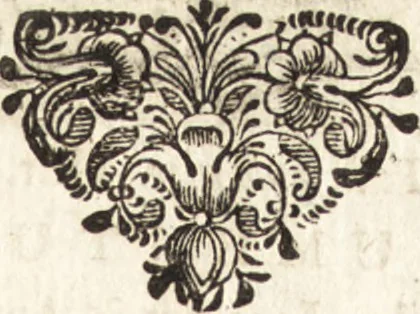 An illustration from Lucis euangelicae sub velum sacrorum emblematum reconditae, pars tertia : hoc est, caeleste pantheon, sive caelum novum in festa et gesta sanctorum totius anni, selectâ historiâ, & morali doctrinâ, 1659, leaf 72