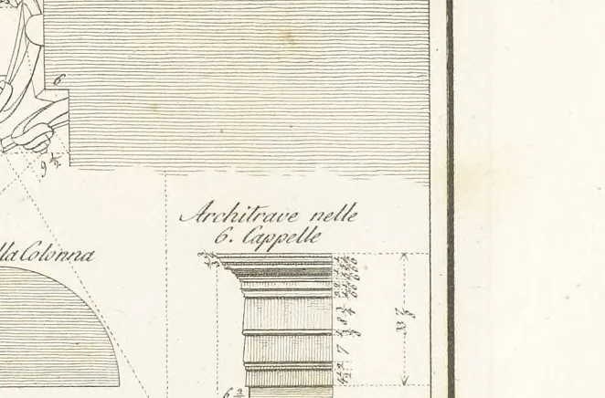 An illustration from Monumenti di fabbriche antiche estratti dai disegni dei piu celebri autori, 1796, leaf 78
