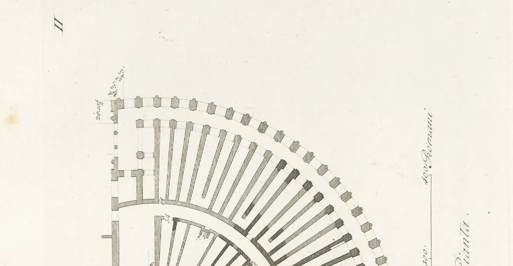 An illustration from Monumenti di fabbriche antiche estratti dai disegni dei piu celebri autori, 1796, leaf 116