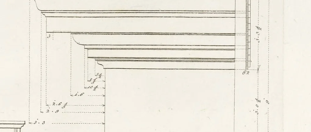 An illustration from Monumenti di fabbriche antiche estratti dai disegni dei piu celebri autori, 1796, leaf 28