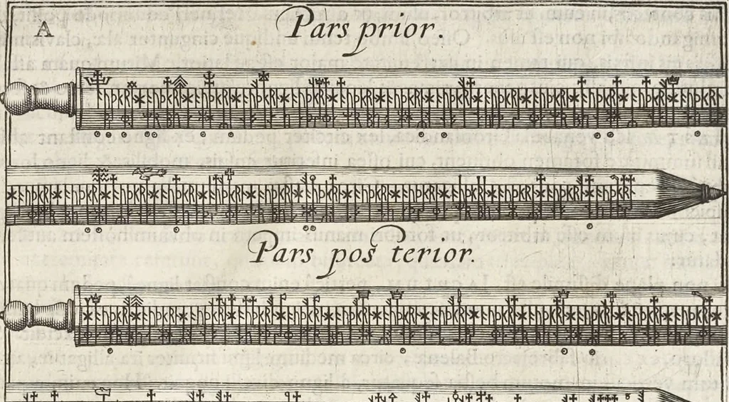 An illustration from Museum Wormianum, seu, Historia rerum rariorum : tam naturalium, quam artificialium, tam domesticarum, quam exoticarum, quae Hafniae Danorum in aedibus authoris servantur, 1655, leaf 394