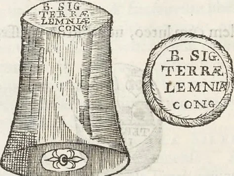 An illustration from Museum Wormianum, seu, Historia rerum rariorum : tam naturalium, quam artificialium, tam domesticarum, quam exoticarum, quae Hafniae Danorum in aedibus authoris servantur, 1655, leaf 43