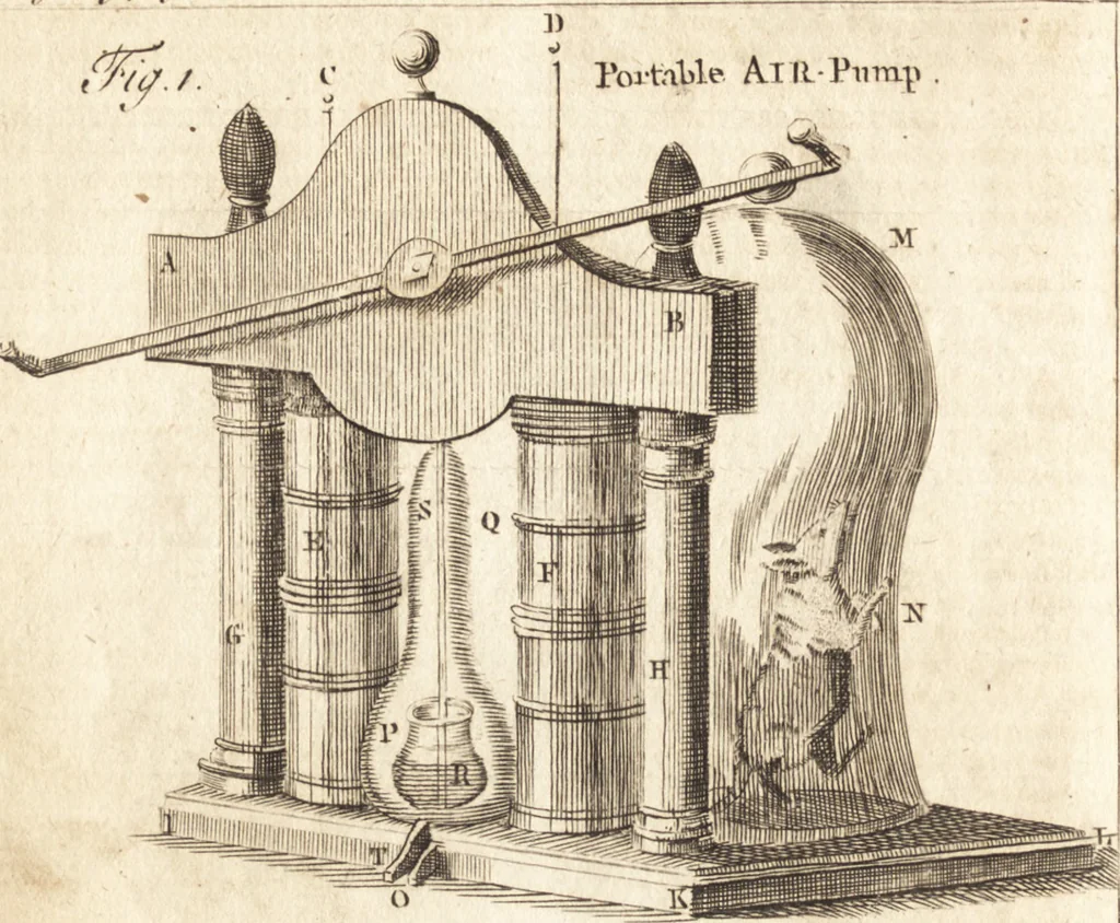 An illustration from A new and complete dictionary of arts and sciences : comprehending all the branches of useful knowledge, with accurate descriptions as well of the various machines, instruments, tools, figures, and schemes necessary for illustrating them, as of the classes, kinds, preparations, and uses of natural productions, whether animals, vegetables, minerals, fossils, or fluids : together with the kingdoms, provinces, cities, towns, and other remarkable places throughout the world : illustrated with above three hundred copper-plates, engraved by Mr. Jefferys, geographer to His Majesty : the whole extracted from the best authors in all languages, 1763, leaf 131