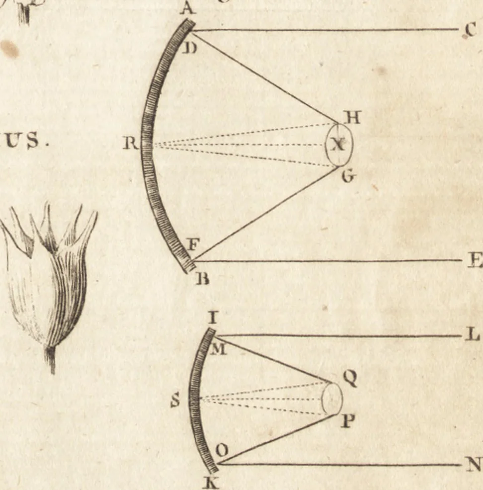 An illustration from A new and complete dictionary of arts and sciences : comprehending all the branches of useful knowledge, with accurate descriptions as well of the various machines, instruments, tools, figures, and schemes necessary for illustrating them, as of the classes, kinds, preparations, and uses of natural productions, whether animals, vegetables, minerals, fossils, or fluids : together with the kingdoms, provinces, cities, towns, and other remarkable places throughout the world : illustrated with above three hundred copper-plates, engraved by Mr. Jefferys, geographer to His Majesty : the whole extracted from the best authors in all languages, 1763, leaf 492