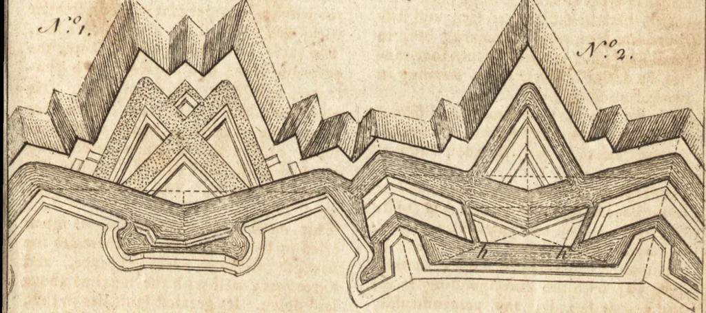 An illustration from A new and complete dictionary of arts and sciences : comprehending all the branches of useful knowledge, with accurate descriptions as well of the various machines, instruments, tools, figures, and schemes necessary for illustrating them, as of the classes, kinds, preparations, and uses of natural productions, whether animals, vegetables, minerals, fossils, or fluids : together with the kingdoms, provinces, cities, towns, and other remarkable places throughout the world : illustrated with above three hundred copper-plates, engraved by Mr. Jefferys, geographer to His Majesty : the whole extracted from the best authors in all languages, 1763, leaf 550