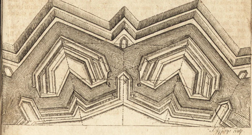 An illustration from A new and complete dictionary of arts and sciences : comprehending all the branches of useful knowledge, with accurate descriptions as well of the various machines, instruments, tools, figures, and schemes necessary for illustrating them, as of the classes, kinds, preparations, and uses of natural productions, whether animals, vegetables, minerals, fossils, or fluids : together with the kingdoms, provinces, cities, towns, and other remarkable places throughout the world : illustrated with above three hundred copper-plates, engraved by Mr. Jefferys, geographer to His Majesty : the whole extracted from the best authors in all languages, 1763, leaf 550