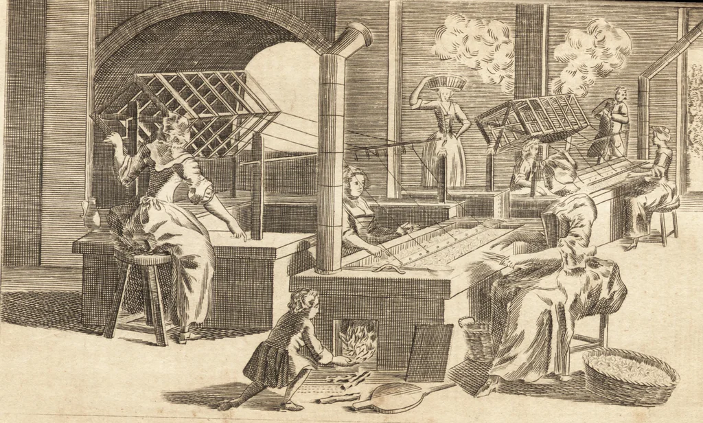 An illustration from A new and complete dictionary of arts and sciences : comprehending all the branches of useful knowledge, with accurate descriptions as well of the various machines, instruments, tools, figures, and schemes necessary for illustrating them, as of the classes, kinds, preparations, and uses of natural productions, whether animals, vegetables, minerals, fossils, or fluids : together with the kingdoms, provinces, cities, towns, and other remarkable places throughout the world : illustrated with above three hundred copper-plates, engraved by Mr. Jefferys, geographer to His Majesty : the whole extracted from the best authors in all languages, 1763, leaf 314