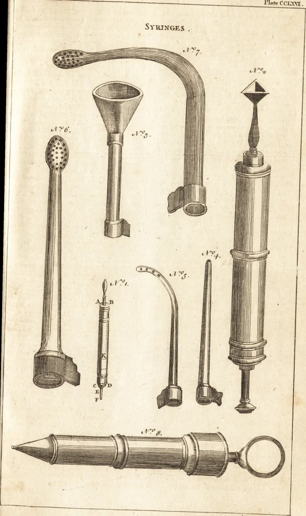 An illustration from A new and complete dictionary of arts and sciences : comprehending all the branches of useful knowledge, with accurate descriptions as well of the various machines, instruments, tools, figures, and schemes necessary for illustrating them, as of the classes, kinds, preparations, and uses of natural productions, whether animals, vegetables, minerals, fossils, or fluids : together with the kingdoms, provinces, cities, towns, and other remarkable places throughout the world : illustrated with above three hundred copper-plates, engraved by Mr. Jefferys, geographer to His Majesty : the whole extracted from the best authors in all languages, 1763, leaf 488