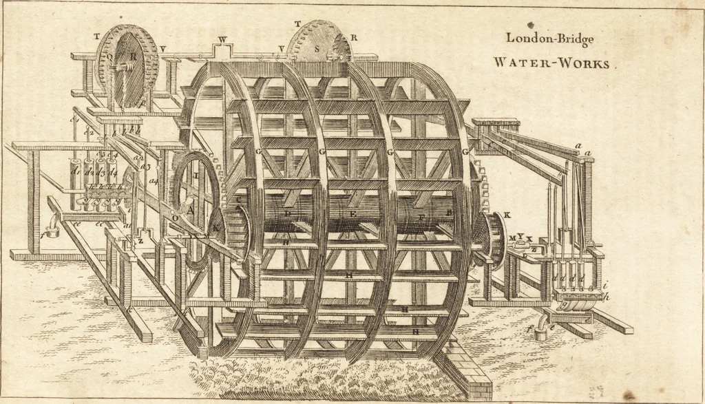An illustration from A new and complete dictionary of arts and sciences : comprehending all the branches of useful knowledge, with accurate descriptions as well of the various machines, instruments, tools, figures, and schemes necessary for illustrating them, as of the classes, kinds, preparations, and uses of natural productions, whether animals, vegetables, minerals, fossils, or fluids : together with the kingdoms, provinces, cities, towns, and other remarkable places throughout the world : illustrated with above three hundred copper-plates, engraved by Mr. Jefferys, geographer to His Majesty : the whole extracted from the best authors in all languages, 1763, leaf 858