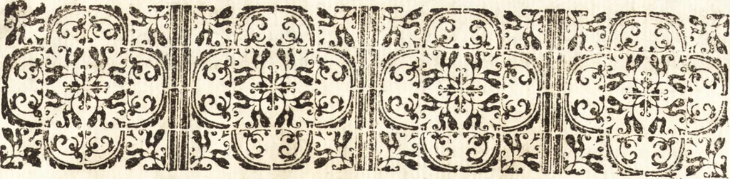 An illustration from Notizie de' professori del disegno da Cimabue in qua : per le quali si dimostra come, e per chi le bell' arti di pittura, scultura, e architettura lasciata la rozzezza delle maniere greca, e gottica, si siano in questi secoli ridotte all' antica loro perfezione, 1681, leaf 20