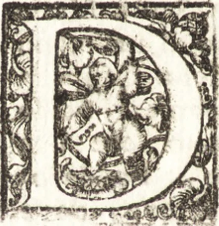 An illustration from Notizie de' professori del disegno da Cimabue in qua : per le quali si dimostra come, e per chi le bell' arti di pittura, scultura, e architettura lasciata la rozzezza delle maniere greca, e gottica, si siano in questi secoli ridotte all' antica loro perfezione, 1681, leaf 361