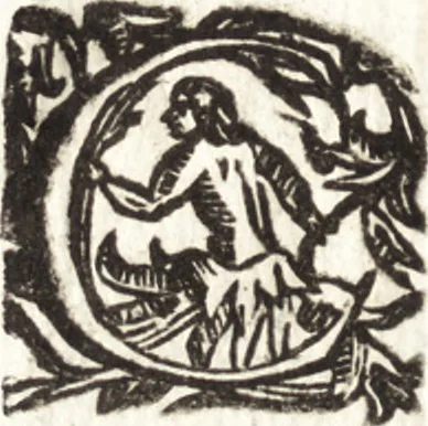 An illustration from Notizie de' professori del disegno da Cimabue in qua : per le quali si dimostra come, e per chi le bell' arti di pittura, scultura, e architettura lasciata la rozzezza delle maniere greca, e gottica, si siano in questi secoli ridotte all' antica loro perfezione, 1681, leaf 363