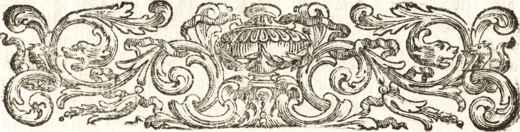 An illustration from Notizie de' professori del disegno da Cimabue in qua : per le quali si dimostra come, e per chi le bell' arti di pittura, scultura, e architettura lasciata la rozzezza delle maniere greca, e gottica, si siano in questi secoli ridotte all' antica loro perfezione, 1681, leaf 364